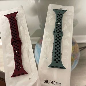 Bundle of 2  Iwatch  sport bands